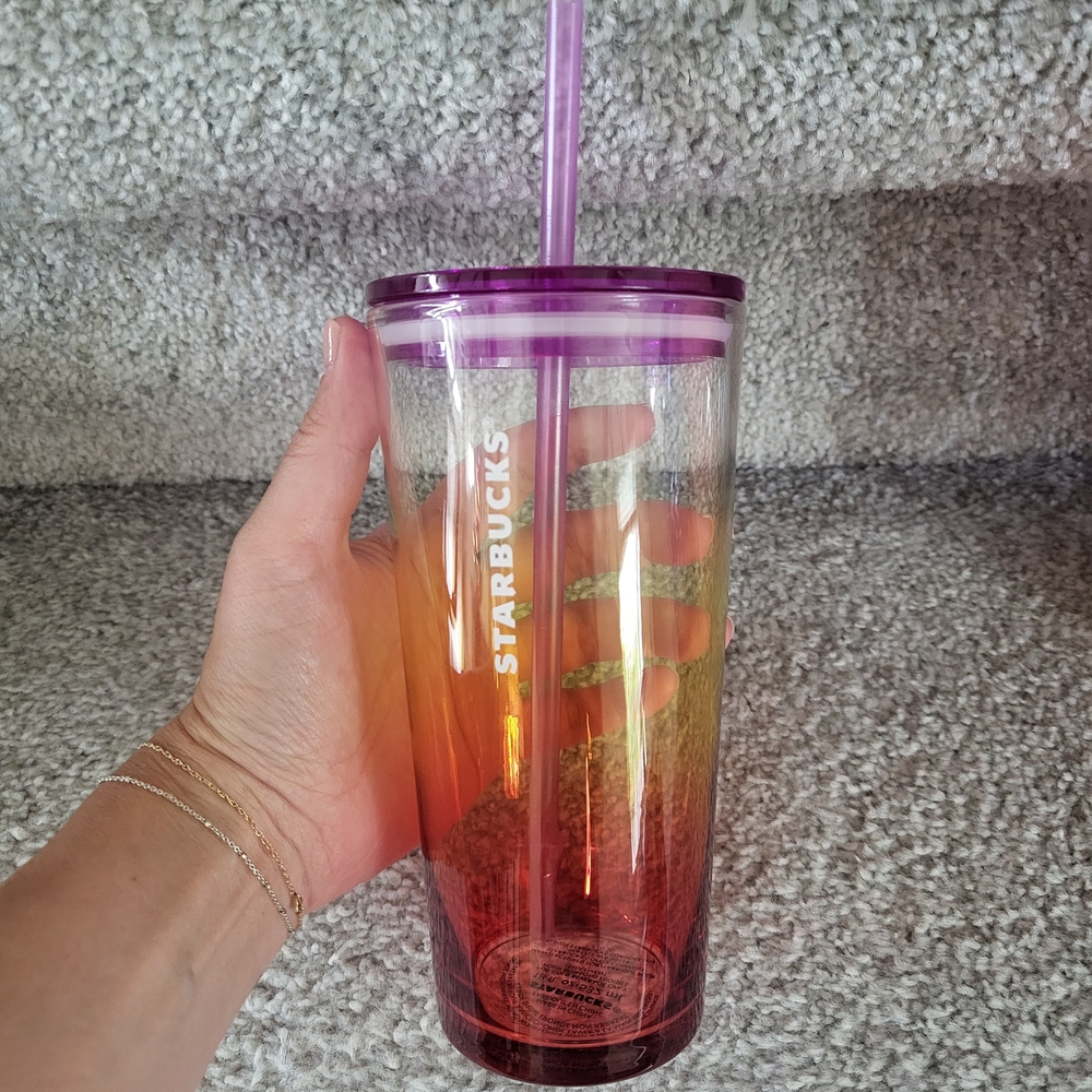 Starbucks Gradient Tumbler with Straw